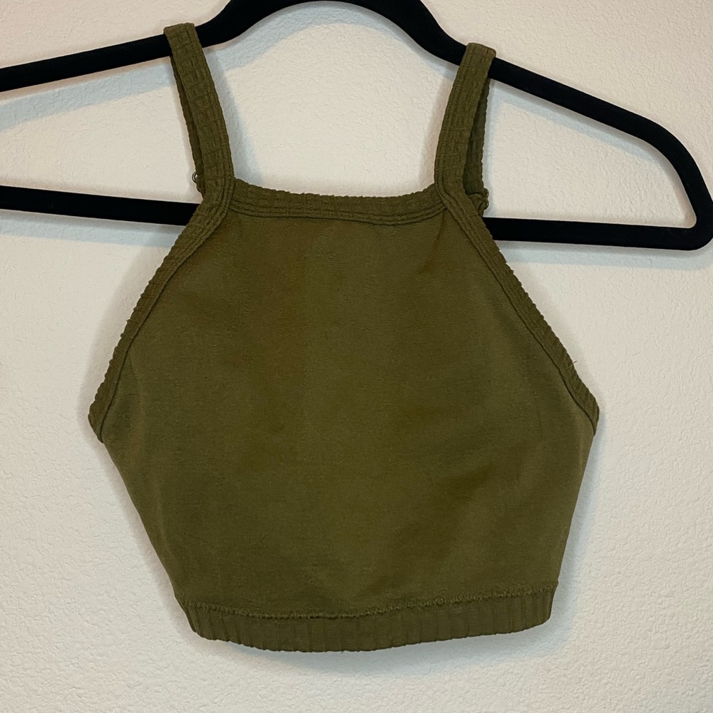 Forever 21 cropped tank top size s/m